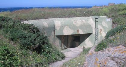 Entrée de la casemate